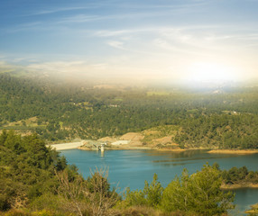 kannaviou reservoir, cyprus