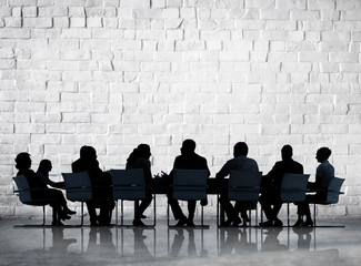 Business People Conference Meeting Discussion Concept