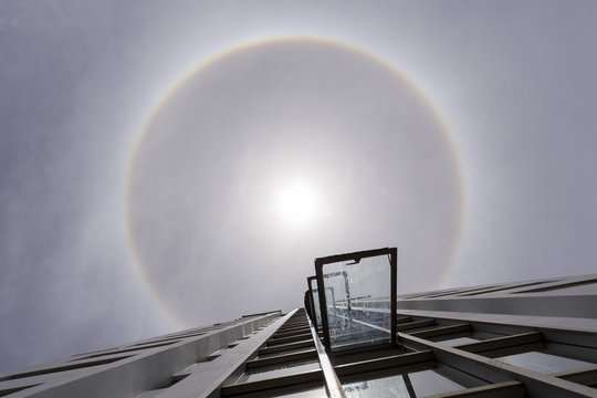 Sun Halo, View From A Building