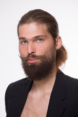 Fototapeta premium Bearded model