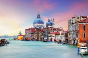 Venice - Grand Canal and Basilica Santa Maria della Salute