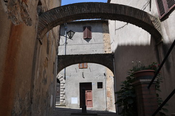 Montalcino in der Toskana