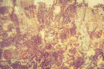 Iron surface rust background ( Filtered image processed vintage