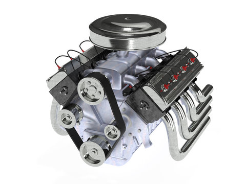 muscle car engine
