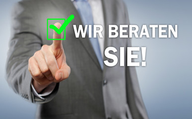 Wir beraten Sie!