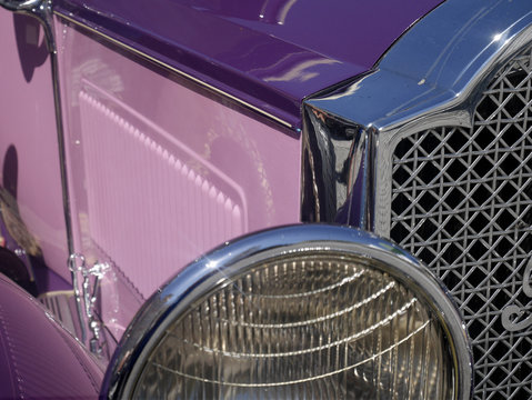 Detail eines Oldtimers - oldsmobile detail