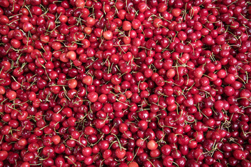Red cherries.