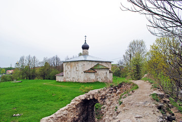 ancient church in Pskov