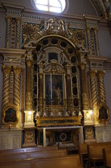 intérieur de l'église paroissiale Notre-Dame-des-Victoires de Naxxar