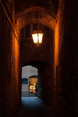 Orvieto street, Umbria, Italy