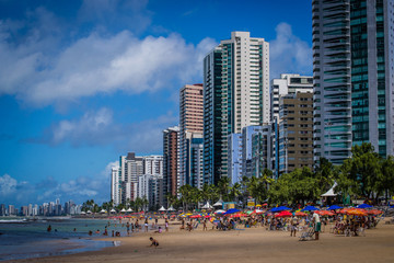 Fototapeta na wymiar Praia de Boa Viagem - Recife