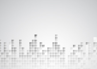 Vector : Abstract white modern style background