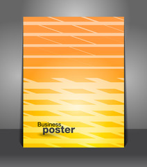 Presentation of business poster. Flyer design content background. Design layout template.