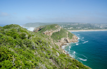 Fototapeta premium Robberg Nature Reserve mit Blick über Plettenberg Bay