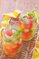 Melon cocktail