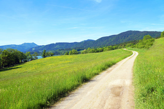 Landschaft am Tegernsee