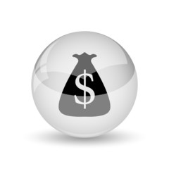 Dollar sack icon