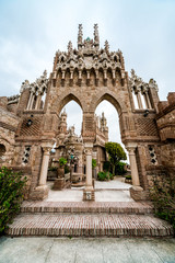 Obraz premium Colomares Castle. Benalmadena town. Spain