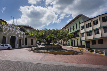 Obraz premium Platz in der Altstadt von Panama