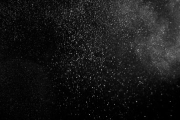 Fototapeta na wymiar abstract white dust explosion