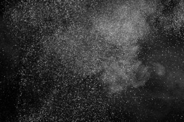 Obraz premium abstract white dust explosion