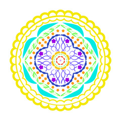 Круговой узор