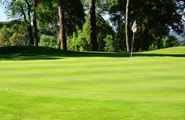 Obraz premium parcours de golf en Espagne