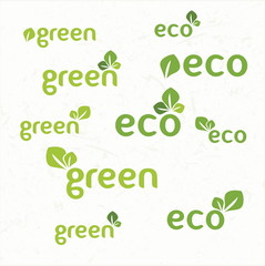 Ecology icon set