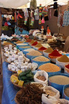 Maroc, marché aux épices