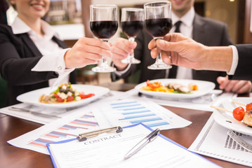 Business lunch