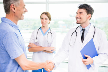 Doctor and patient