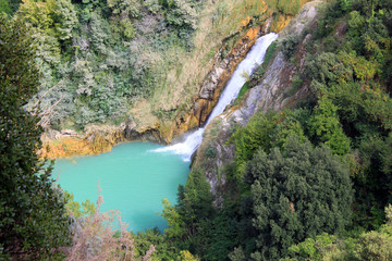 Waterfall in Gregorian Villa, Tivoli