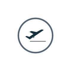 Obraz premium Departure icon