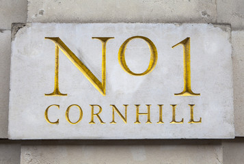 No1 Cornhill in London