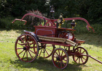 vintage fire pump