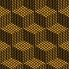 Seamless pattern with boxes. Editable vector. Eps 10