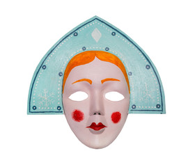 Mask Snow Maiden. retro