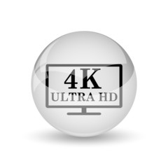 4K ultra HD icon