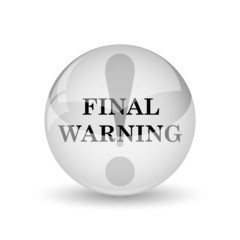 Final warning icon