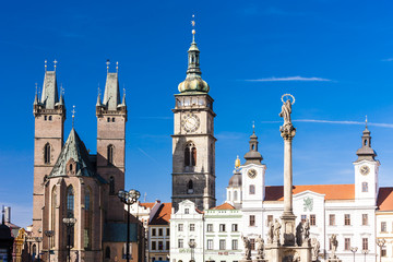 Large Square, Hradec Kralove, Czech Republic