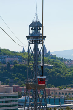 Torre de St. Sebastia Cable Cars
