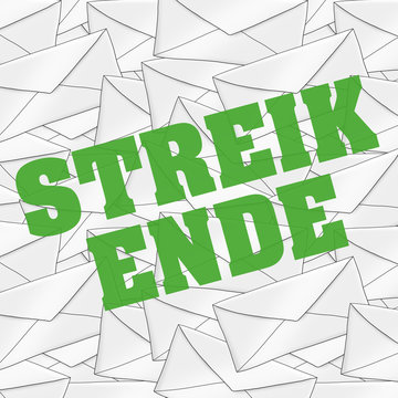 Poststreik-Ende