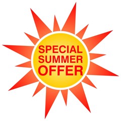 Special Summer Offer Sun