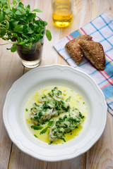 Baked cod