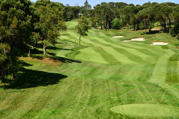 Obraz premium parcours de golf en Espagne