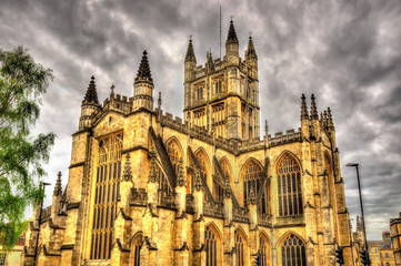 Fototapeta premium The Abbey Church of Saint Peter and Saint Paul in Bath - England