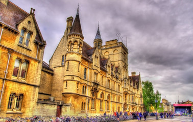 Fototapeta premium Balliol College in Oxford - England, United Kingdom