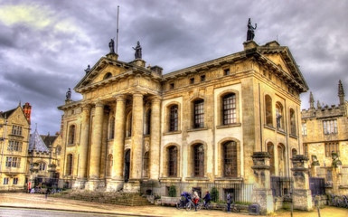 Fototapeta na wymiar The Clarendon Building in Oxford - England