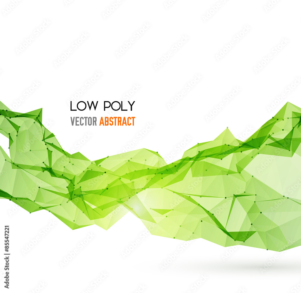 Poster abstract geometric background design