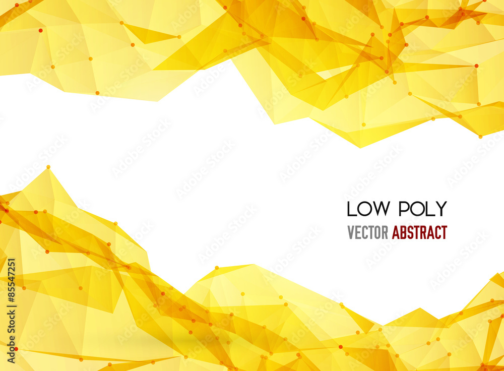 Poster abstract geometric background design